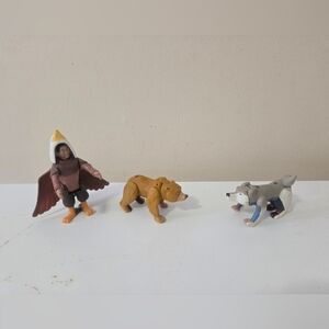 2003 McDonald's Disney Brother Bear transforming Figures Set Of 3